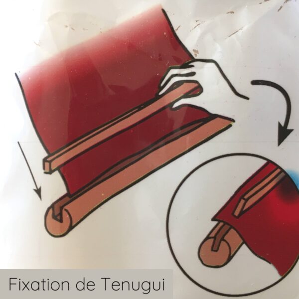 Tringle en Bois pour Tenugui Tringle en Bois pour Tenugui