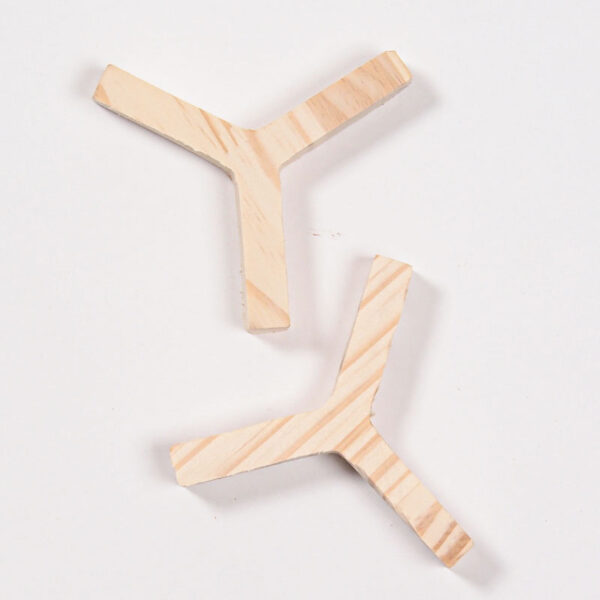 2 étoiles en bois pour Itajime Shibori 2 étoiles en bois pour Itajime Shibori